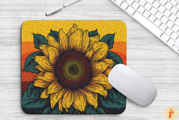 Download Sunflower in the Style of Gothic Art - Gothic Collection