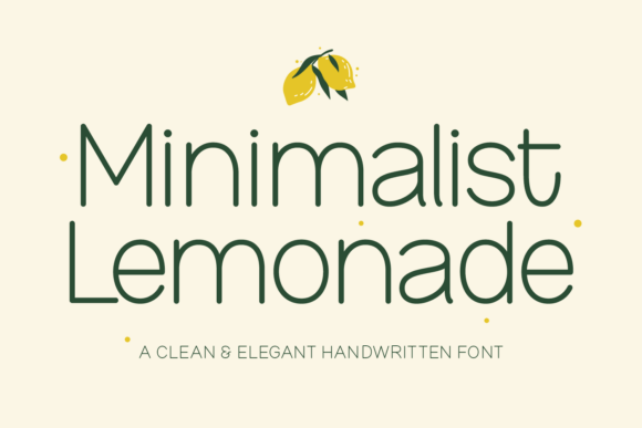 Download Minimalist Lemonade - Minimalist Collection