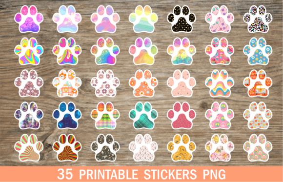 Download Paw Stickers Png Dog Stickers Printable - Stickers png Collection