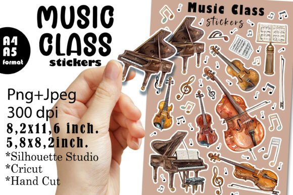 Download Stickers for Music Teacher |Stickers PNG - Stickers png Collection